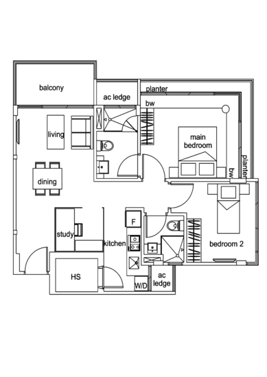 Tivoli Grande - Floor Plan