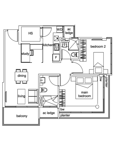 Tivoli Grande - Floor Plan
