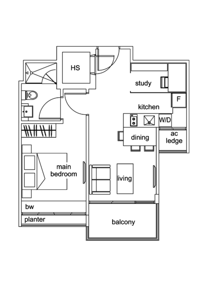 Tivoli Grande Condominium For Sale at S$ 1,020,000 | PropertyGuru Singapore