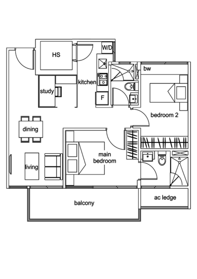 Tivoli Grande - Floor Plan
