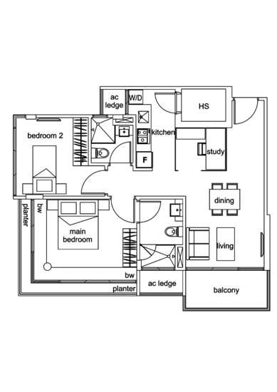 Tivoli Grande - Floor Plan