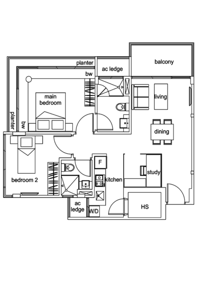 Tivoli Grande - Floor Plan