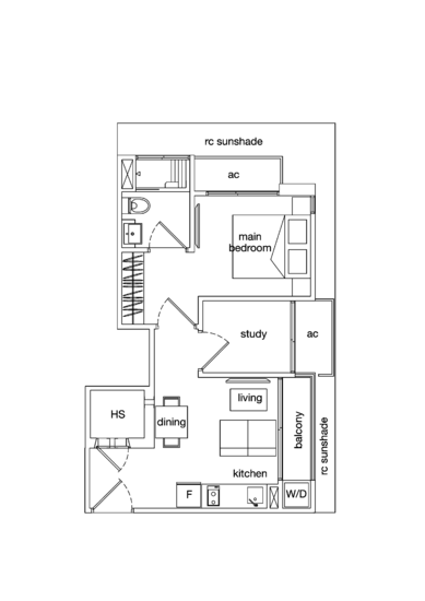 Leicester Suites - Floor Plan