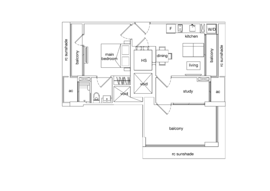 Leicester Suites - Floor Plan