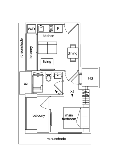 Leicester Suites - Floor Plan