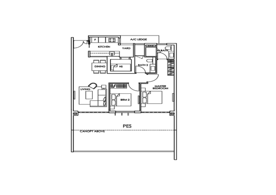 The Glyndebourne - Floor Plan
