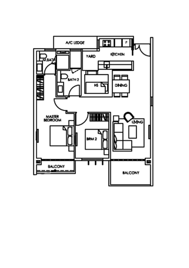 The Glyndebourne - Floor Plan