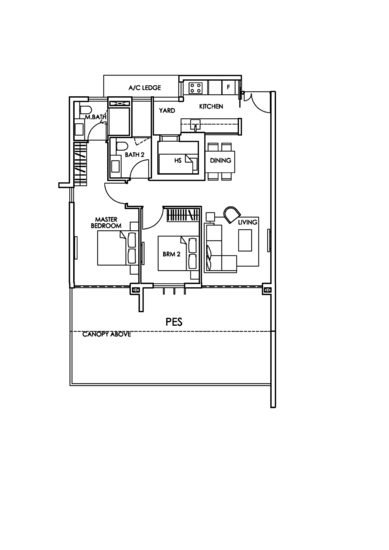 The Glyndebourne - Floor Plan