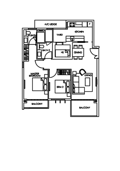 The Glyndebourne - Floor Plan