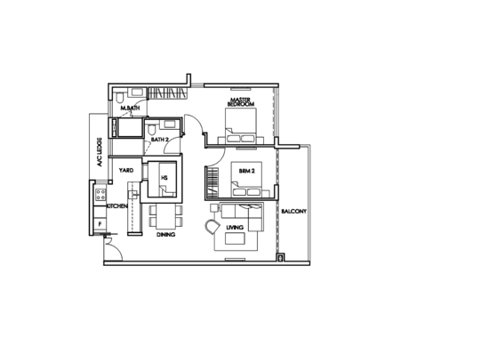 The Glyndebourne - Floor Plan