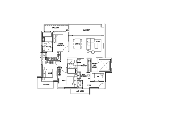 The Glyndebourne - Floor Plan
