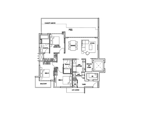 The Glyndebourne - Floor Plan