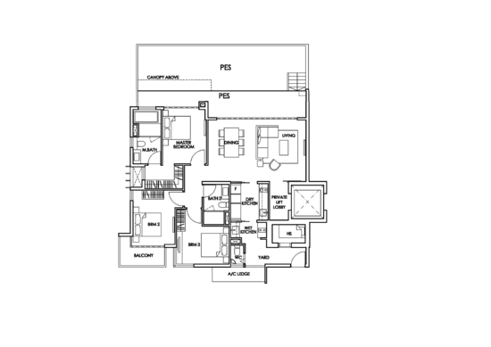 The Glyndebourne - Floor Plan