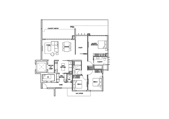 The Glyndebourne - Floor Plan