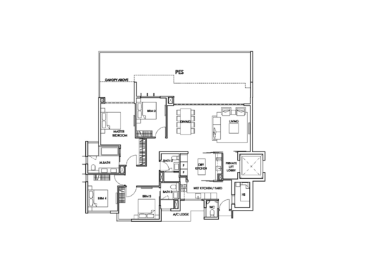 The Glyndebourne - Floor Plan