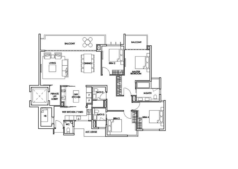 The Glyndebourne, 38 Trevose Crescent, 4 Bedrooms, 1,959 sqft, Condominium For Rent, by Cyril Tuzemen, 500078185 - PropertyGuru.com.sg