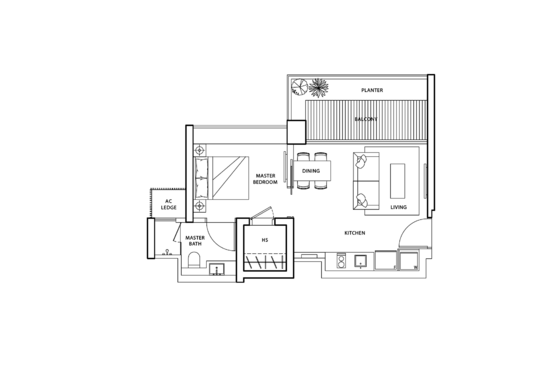 Spottiswoode Residences - Floor Plan