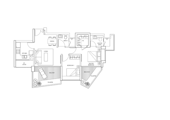 Spottiswoode Residences - Floor Plan