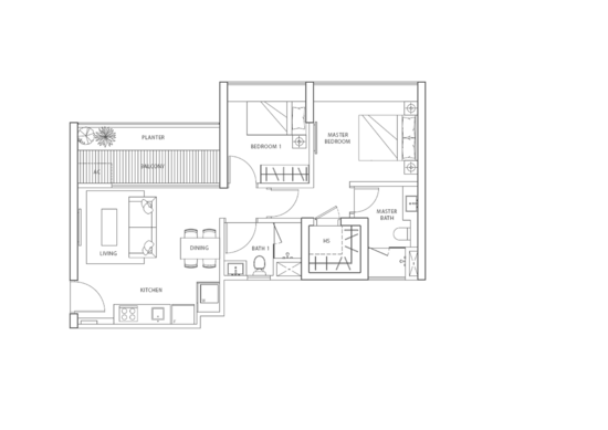 Spottiswoode Residences - Floor Plan