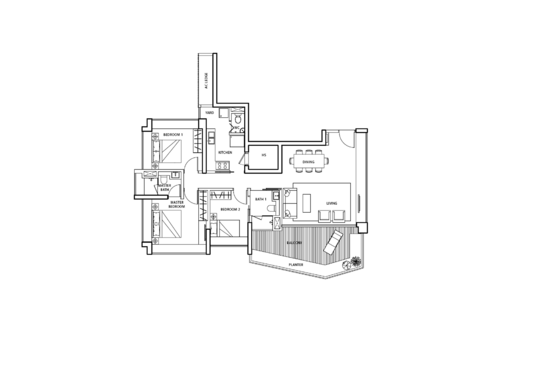 Spottiswoode Residences - Floor Plan