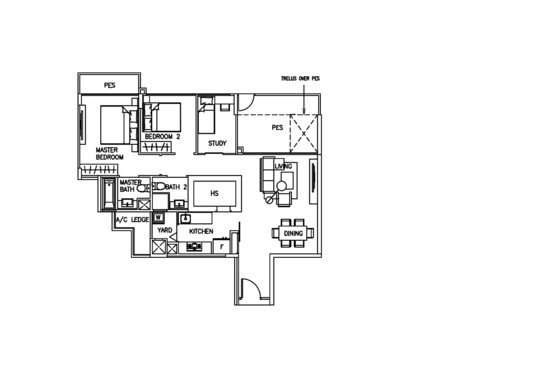 The Canopy - Floor Plan