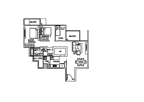 The Canopy - Floor Plan
