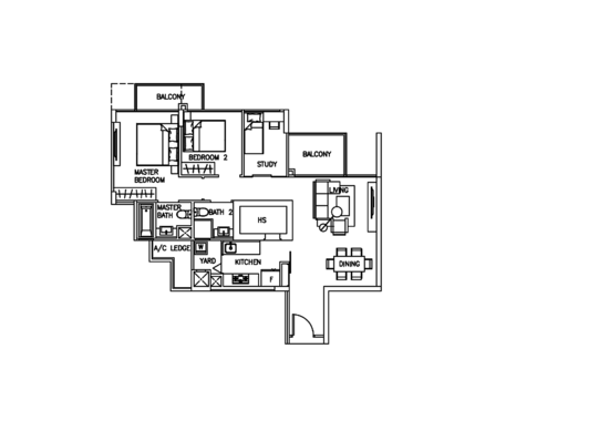 The Canopy - Floor Plan