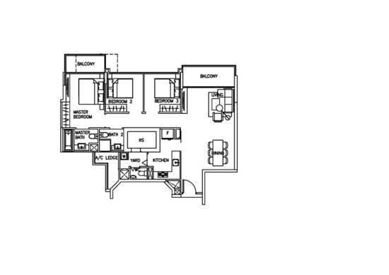 The Canopy - Floor Plan