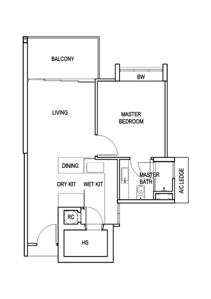 The Sound, 541 East Coast Road, 1 Bedroom, 624 sqft, Condominium For Rent, by Jonathan Khoo, 25365410 - PropertyGuru.com.sg