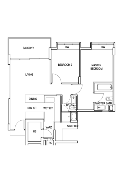 The Sound - Floor Plan