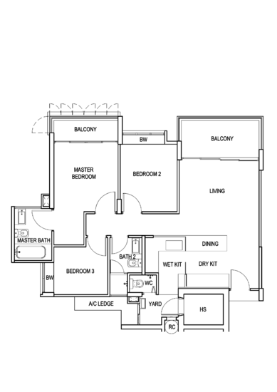 The Sound - Floor Plan