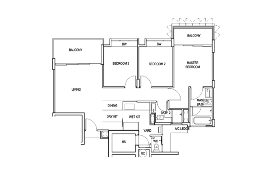 The Sound - Floor Plan