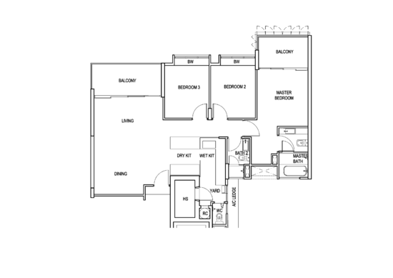 The Sound - Floor Plan