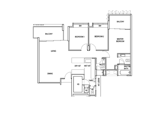 The Sound - Floor Plan