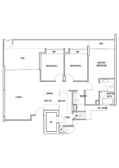 The Sound - Floor Plan