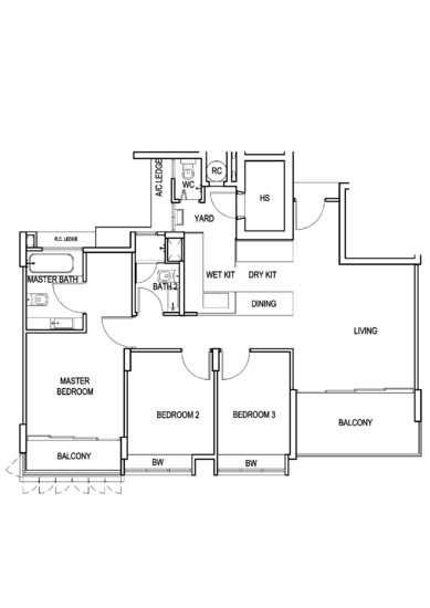 The Sound - Floor Plan