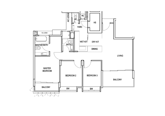 The Sound - Floor Plan