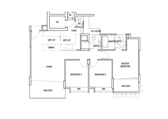 The Sound - Floor Plan