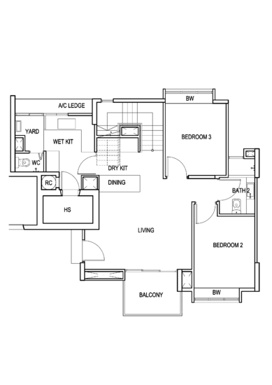 The Sound - Floor Plan