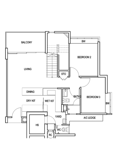 The Sound - Floor Plan