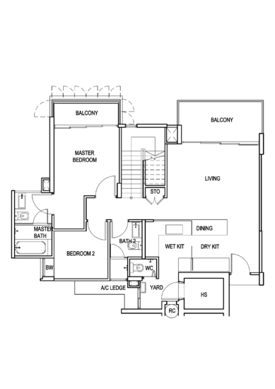The Sound - Floor Plan