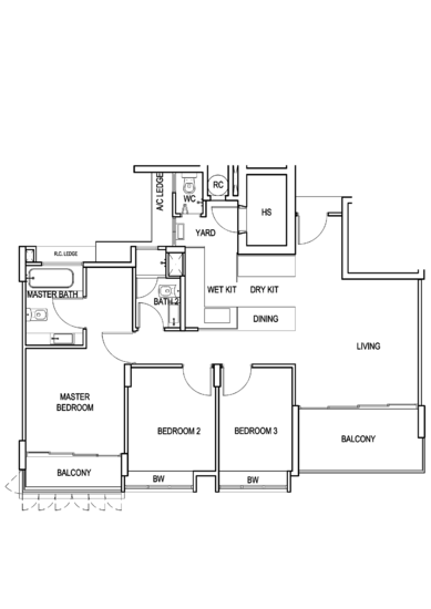 The Sound - Floor Plan