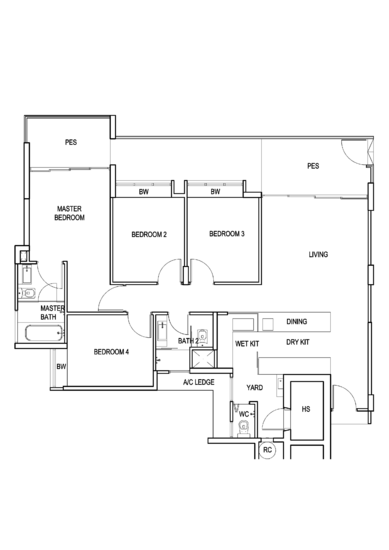 The Sound - Floor Plan
