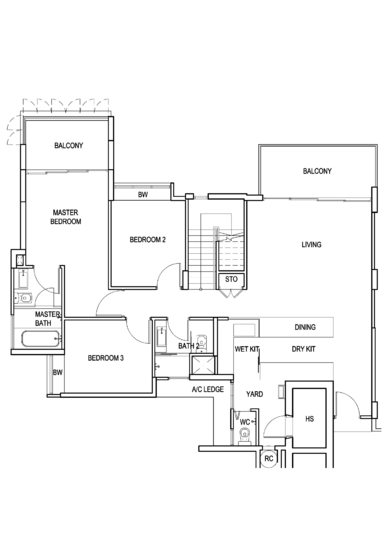 The Sound - Floor Plan
