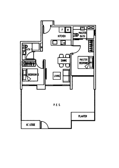 The Lakefront Residences - Floor Plan