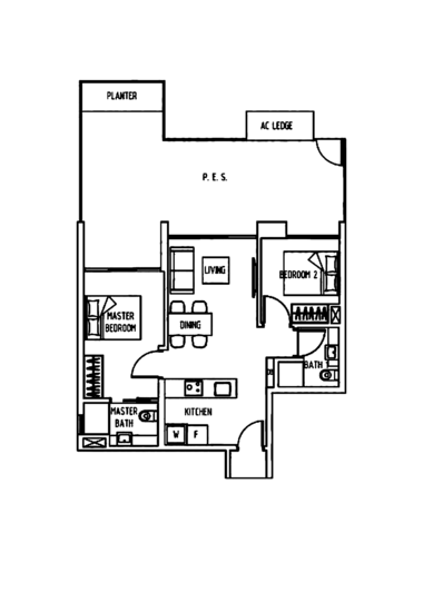 The Lakefront Residences - Floor Plan