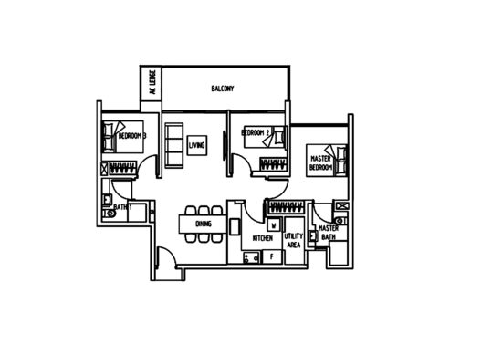 The Lakefront Residences - Floor Plan