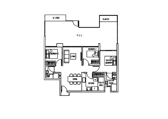The Lakefront Residences - Floor Plan