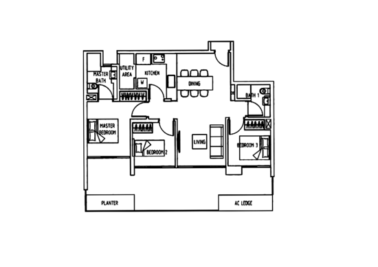The Lakefront Residences - Floor Plan