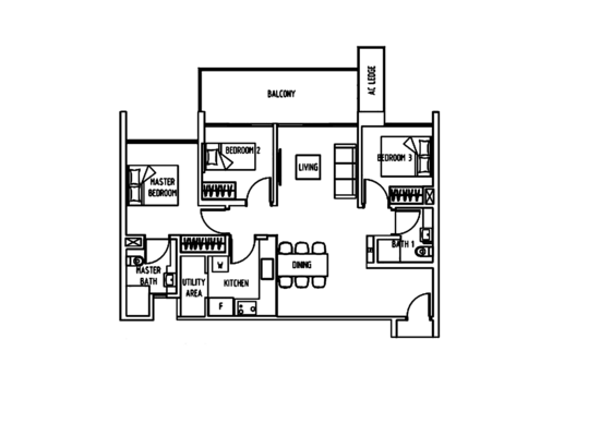 The Lakefront Residences - Floor Plan